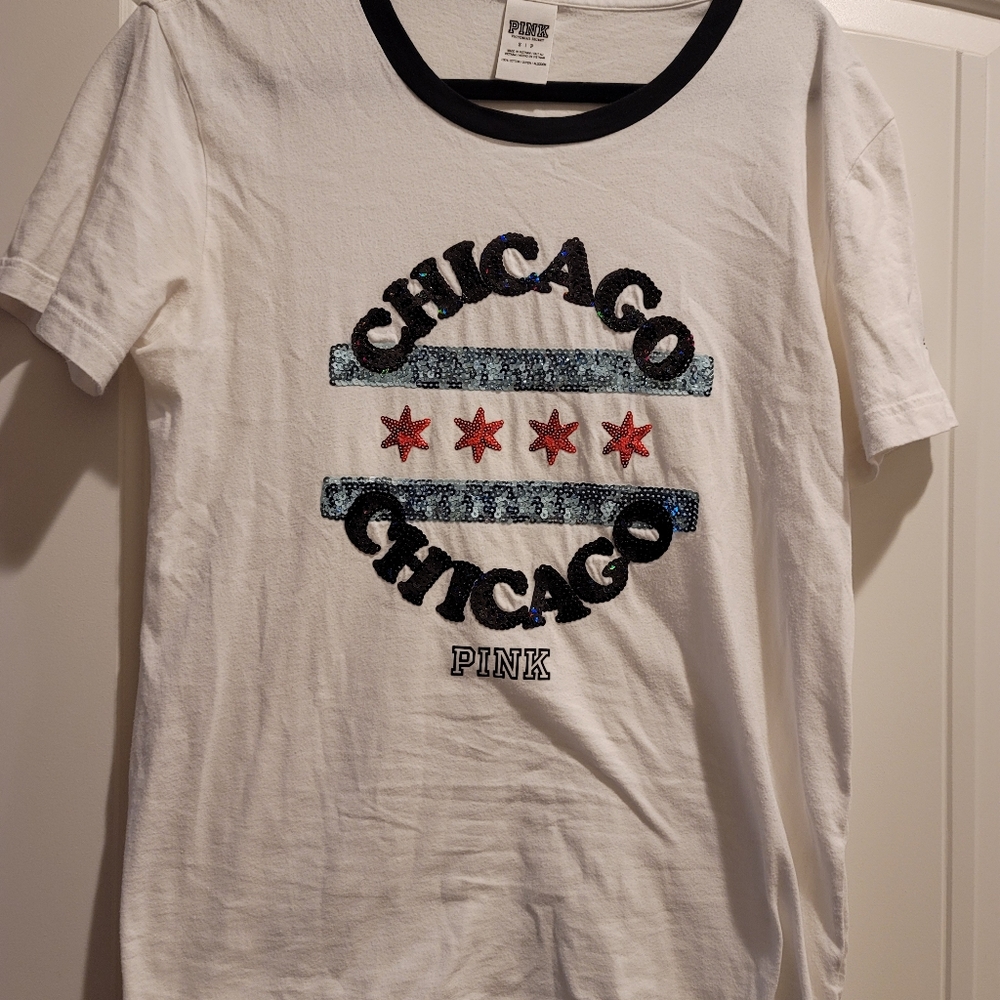 Victoria Secret PINK Chicago Sequin Shirt